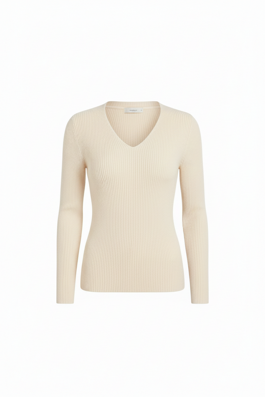 Maglia Costina scollo Punta