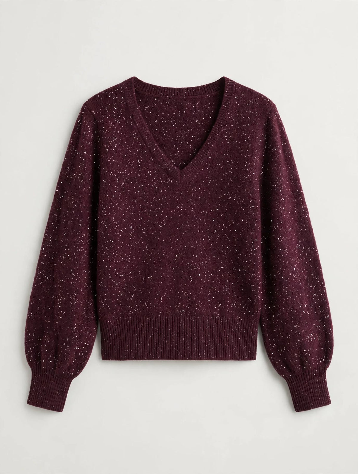 Pullover Scollo a V Glitter
