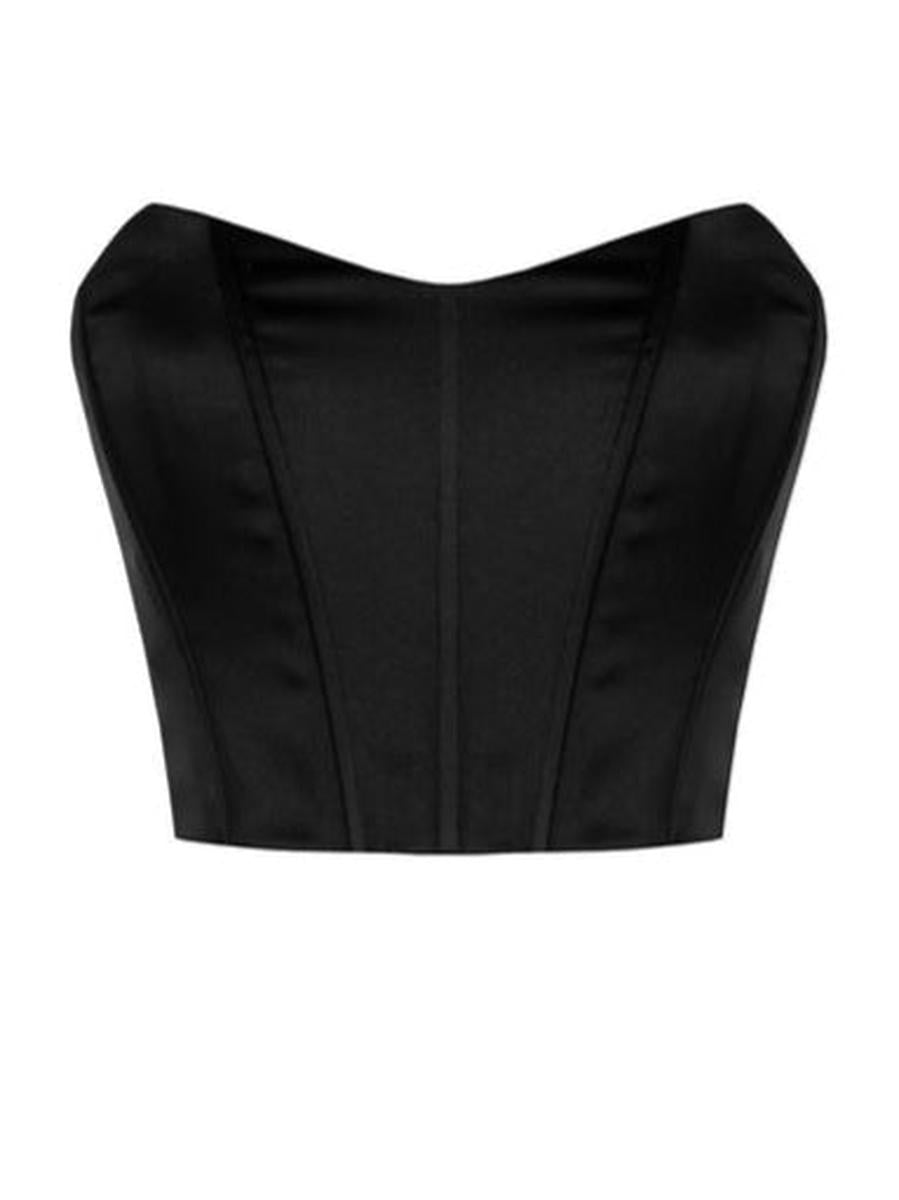 Top Bustier in Satin
