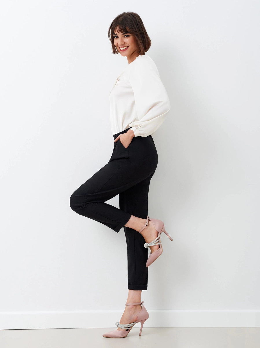 Pantaloni Jogger in Tessuto Tecnico