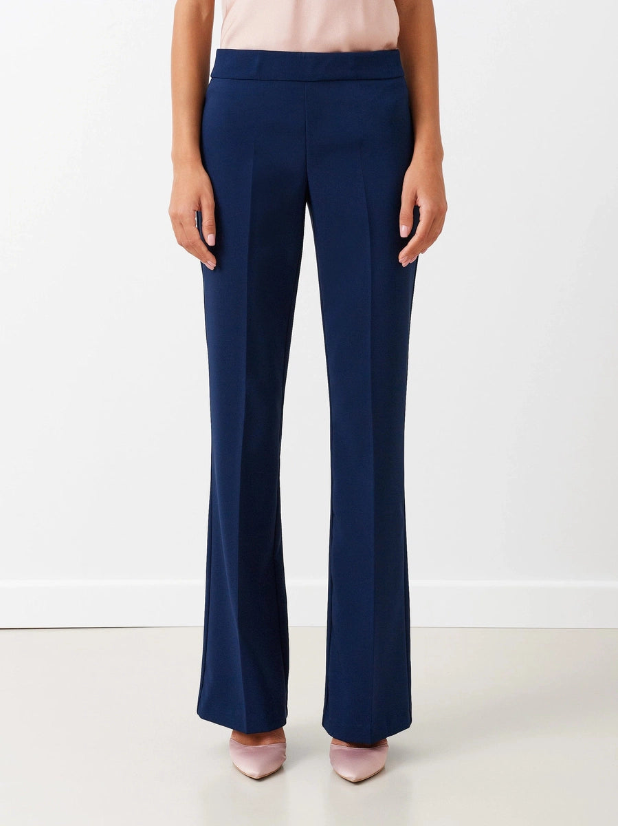 Pantalone Mid Flared in Tessuto Tecnico
