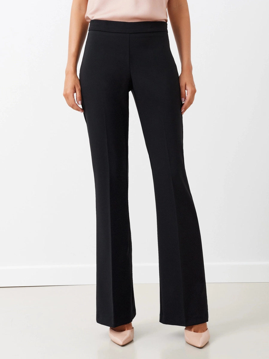 Pantalone Mid Flared in Tessuto Tecnico